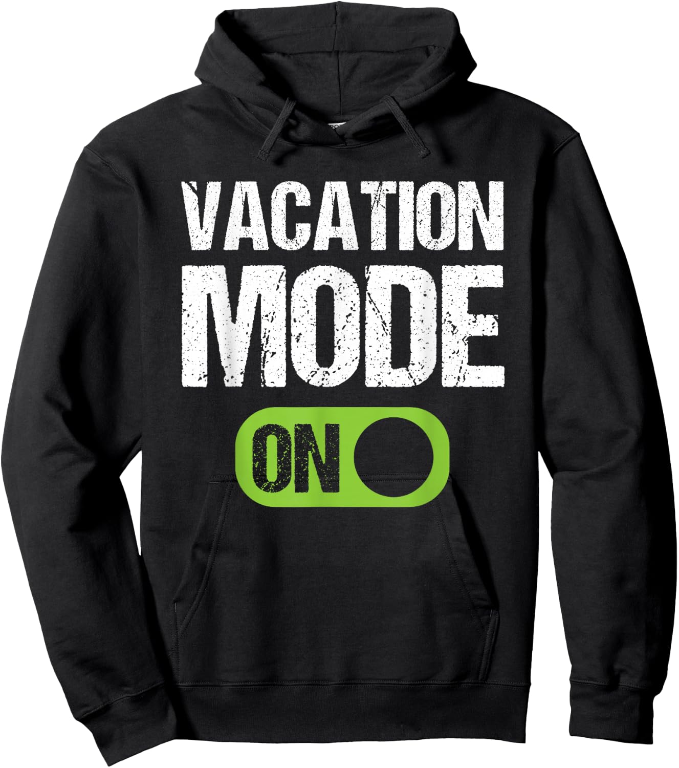 Vacation Mode On Summer Beach Garment Hoodie - Hoodie | Black