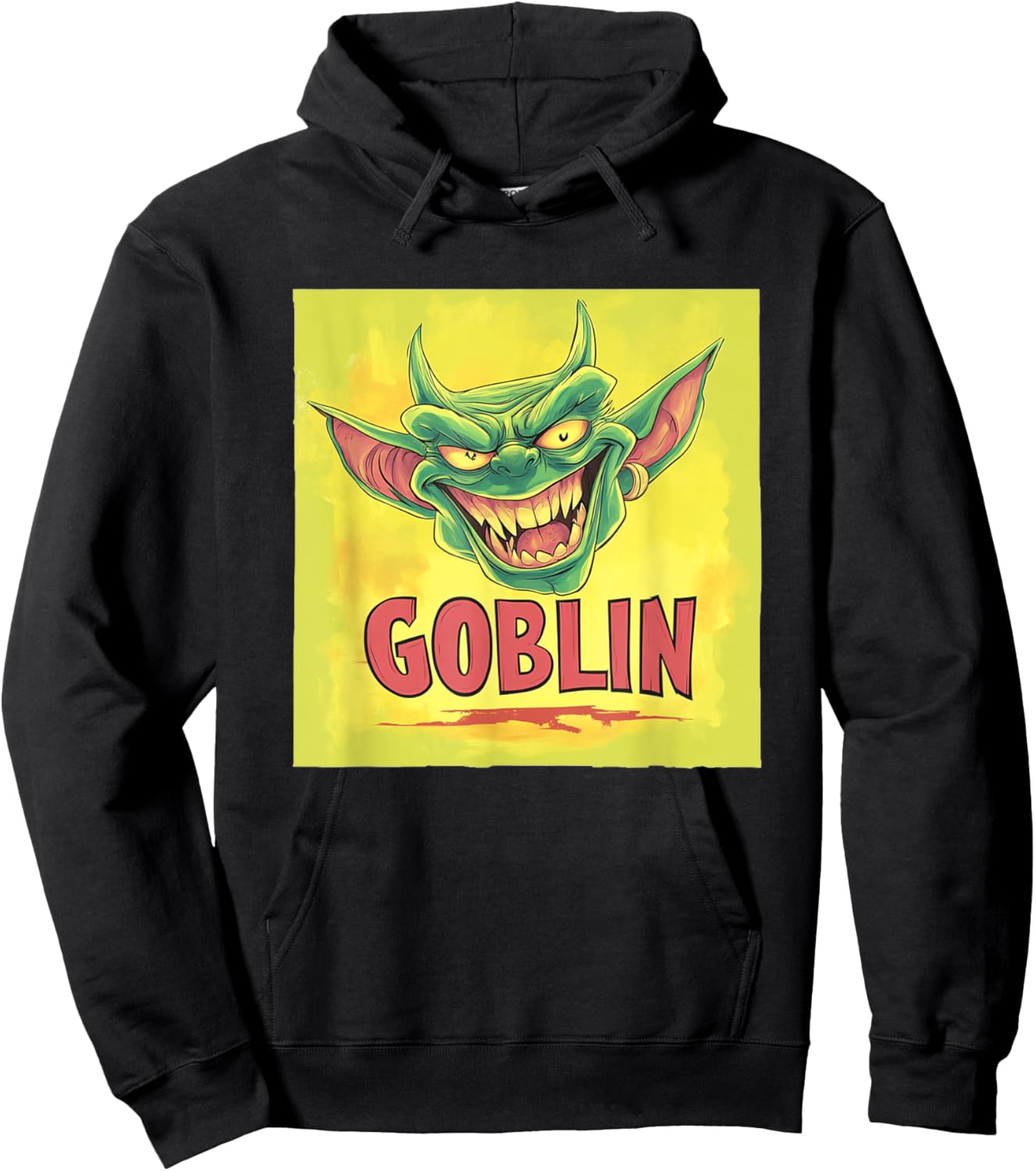 Amazing Goblin for a Casual Look Hoodie - Hoodie | Black