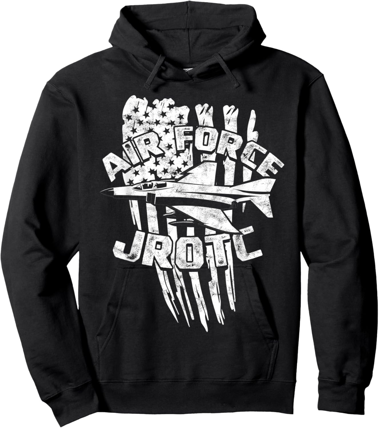 Air Force Jrotc Army Military Cadet Junior Rotc Hoodie - Hoodie | Black