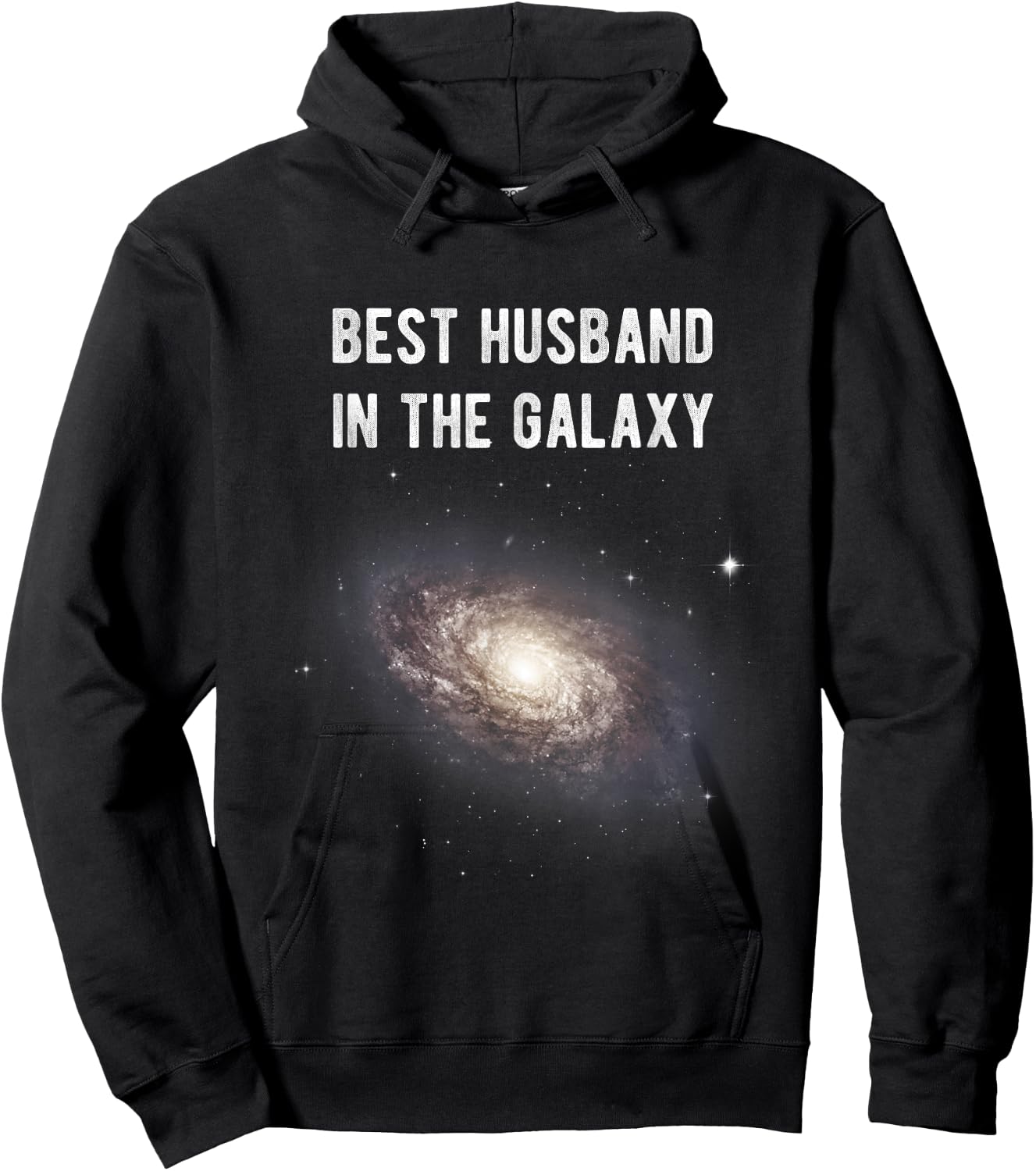 Best Husband In The Galaxy Hoodie - Hoodie | Black