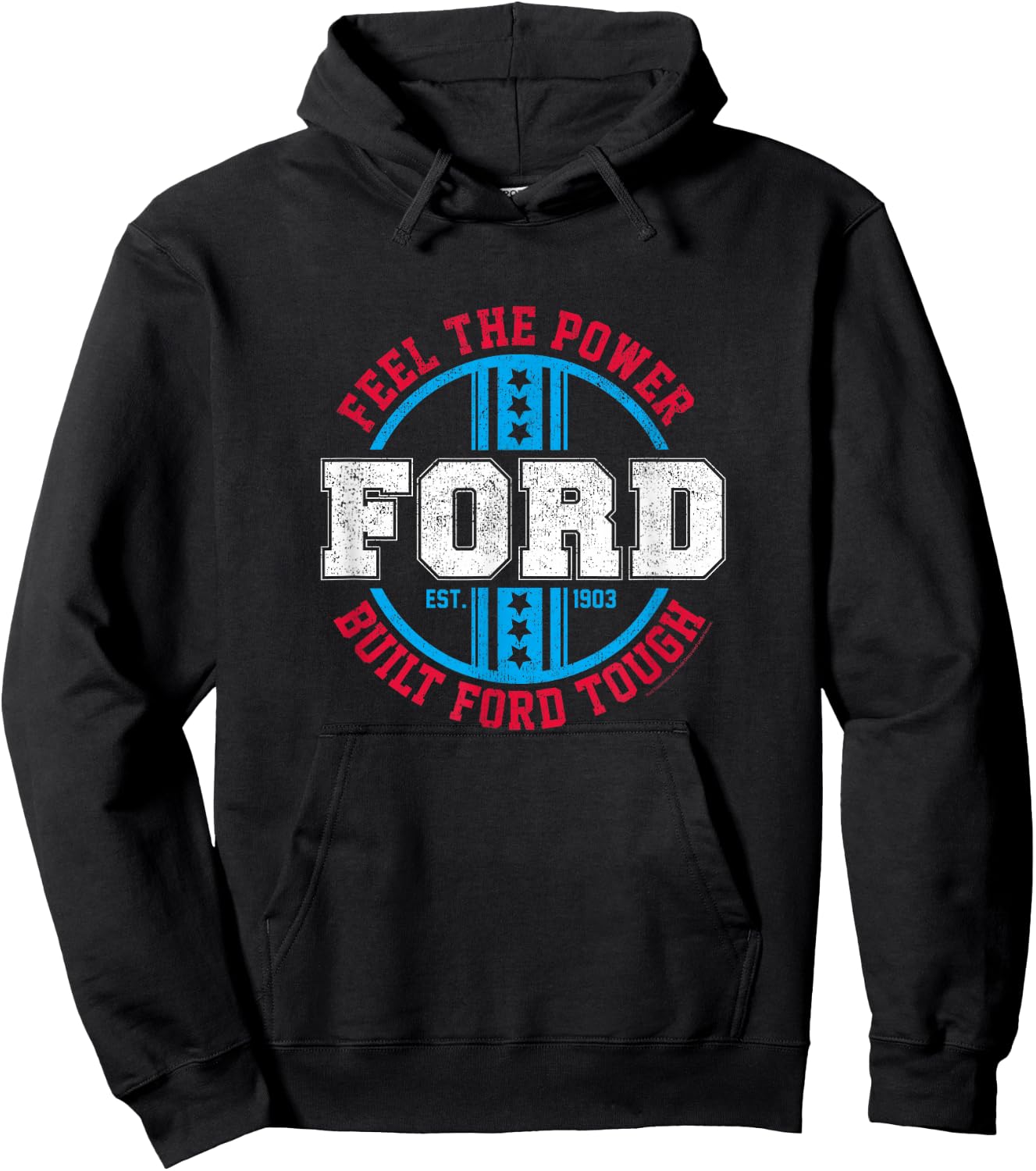 Ford - Feel the Power Hoodie - Hoodie | Black