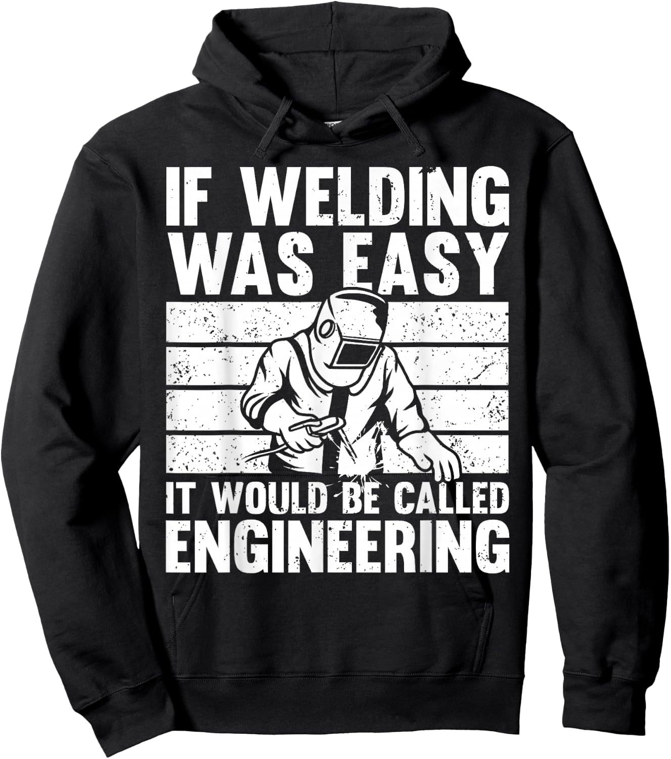 Funny Welding Design Women Welder Weld Welding Lover Hoodie - Hoodie | Black