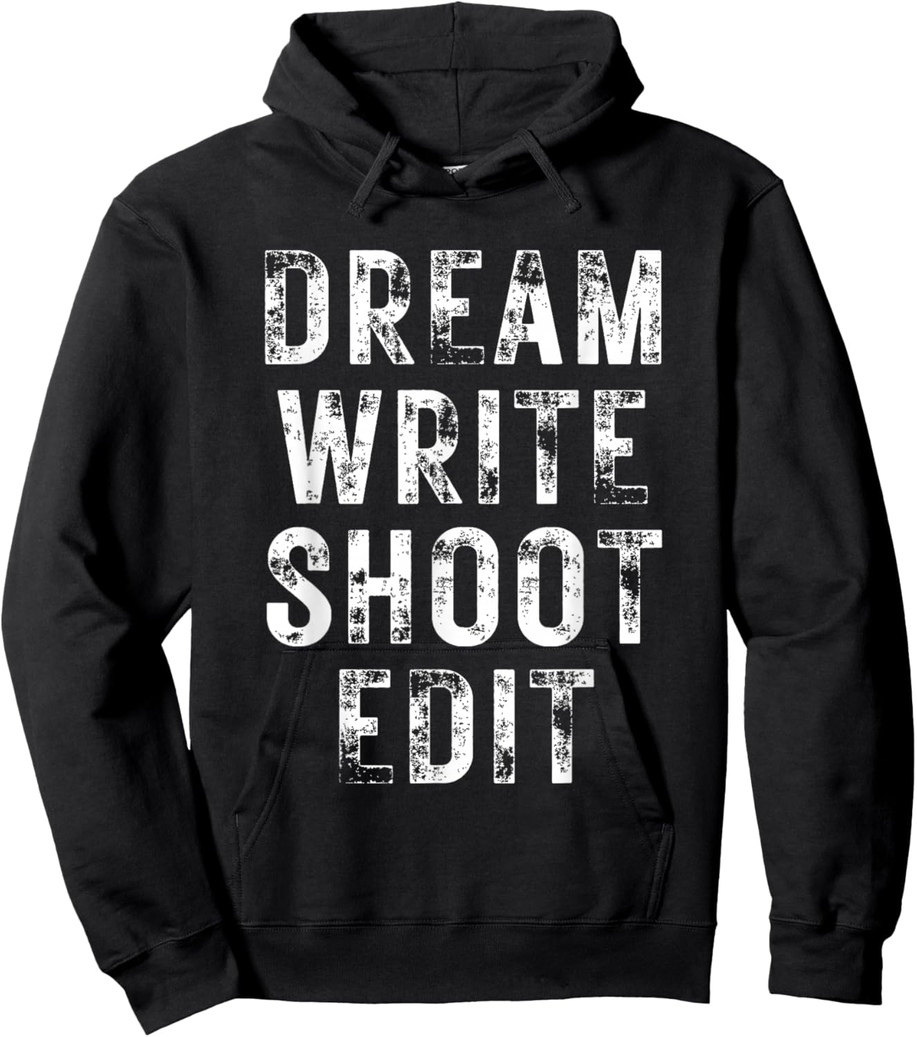 Dream Write Shoot Edit Hoodie - Hoodie | Black