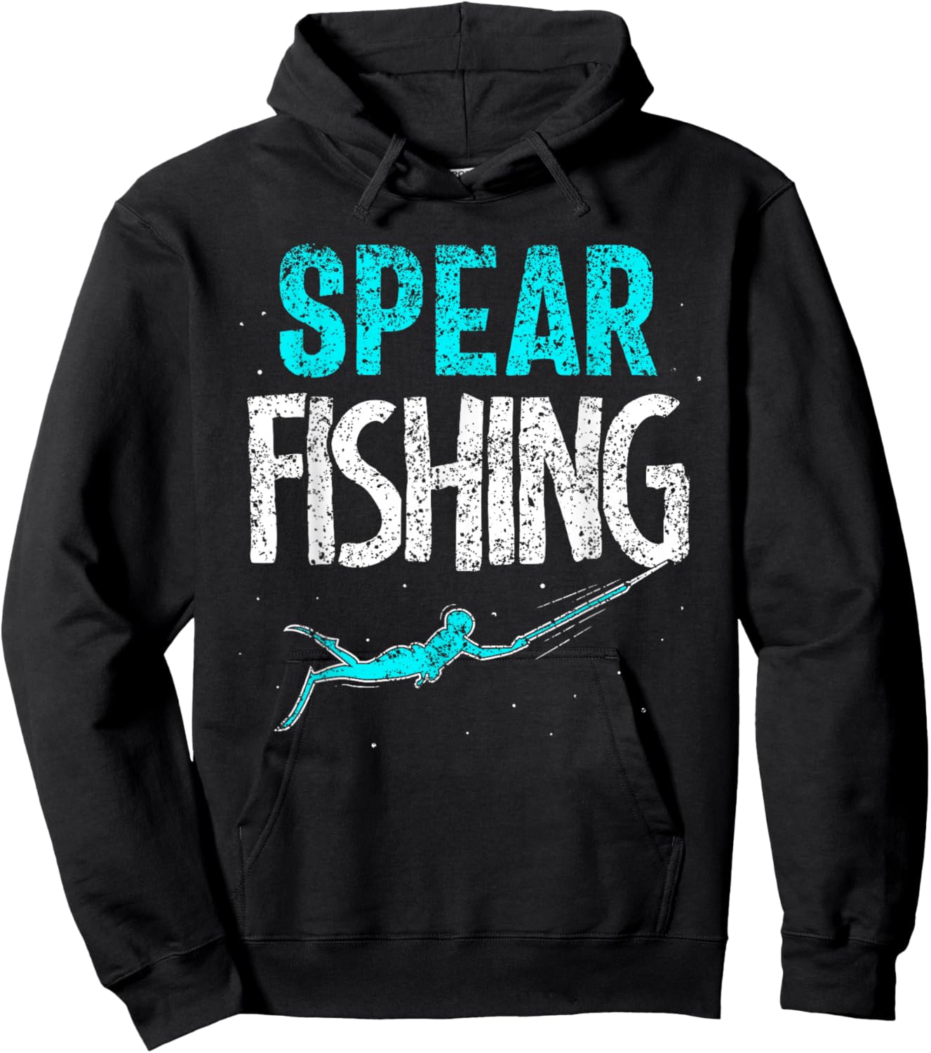 Spearfishing Spear Fishing Spearfisher Spearfishing Hoodie - Hoodie | Black