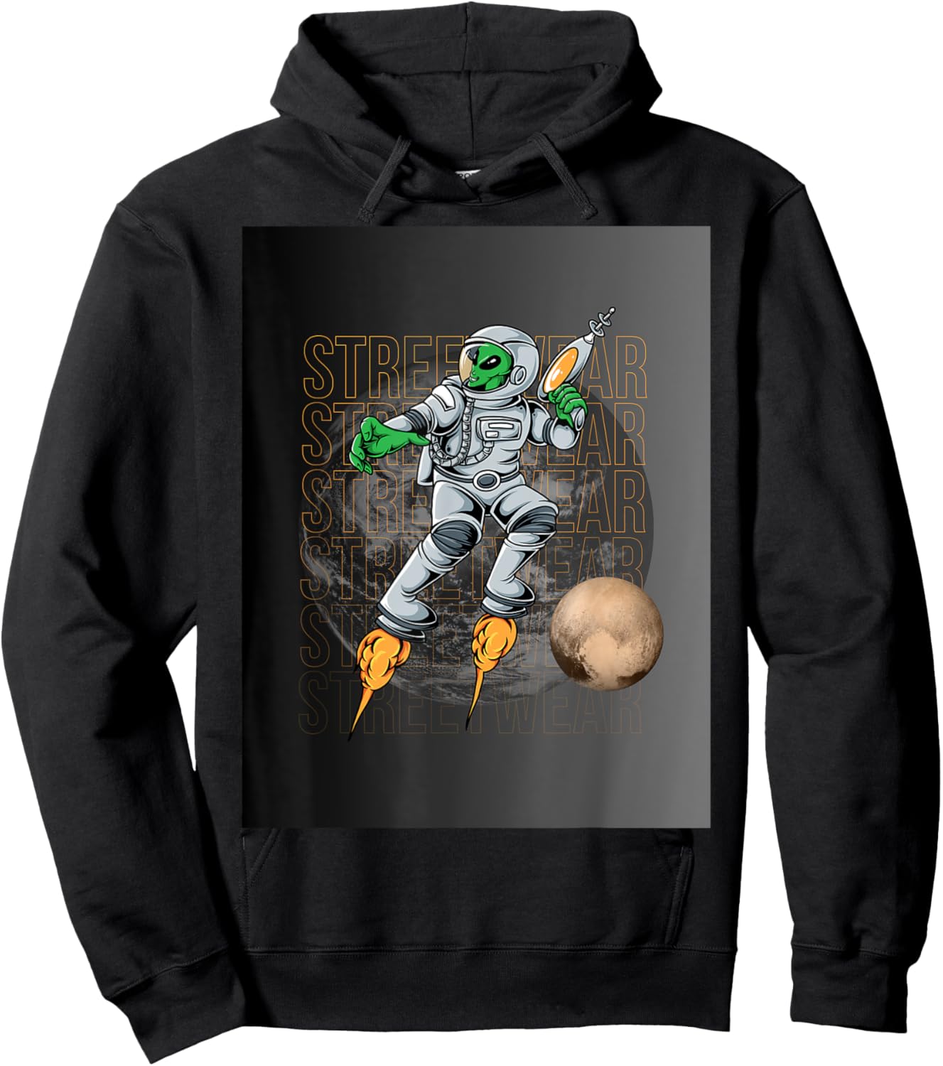 Space King Hoodie - Hoodie | Black