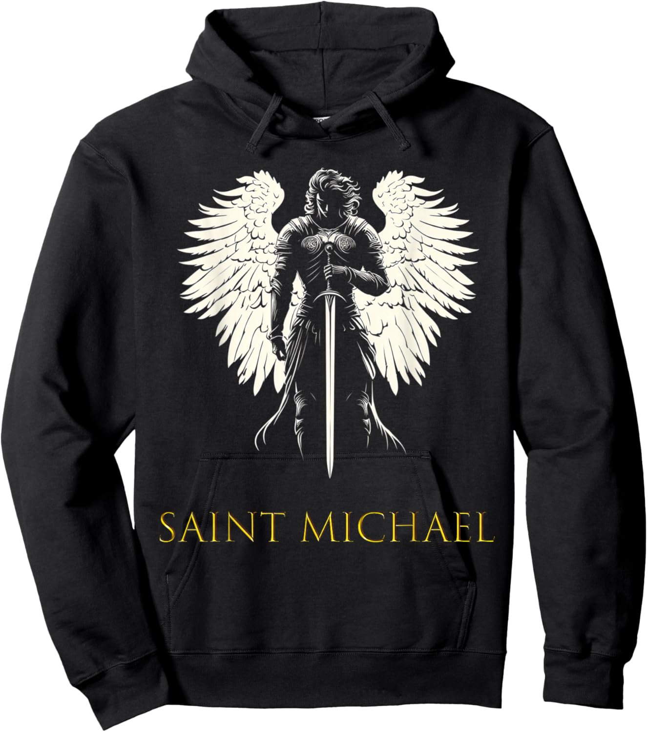 Saint Michael the Archangel Hoodie - Hoodie | Black