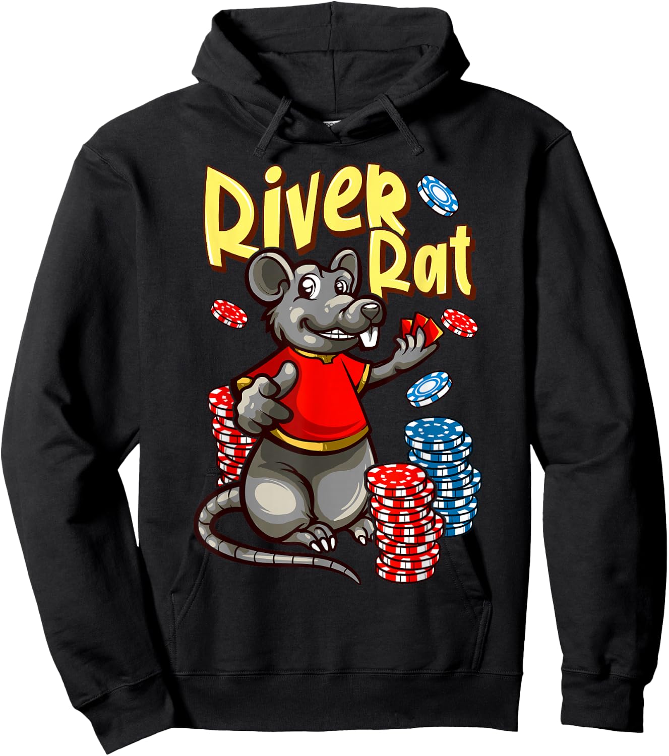 River Rat Poker Hoodie - Hoodie | Black