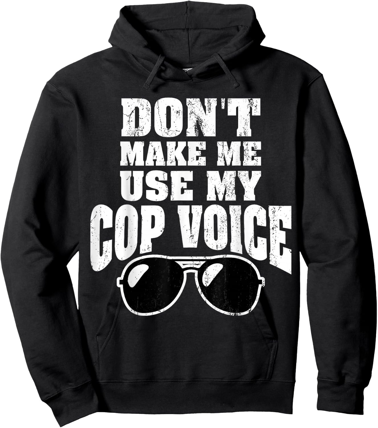 Funny Police Officer Law Enforcement Saying Gift Men Women Hoodie - Hoodie | Black