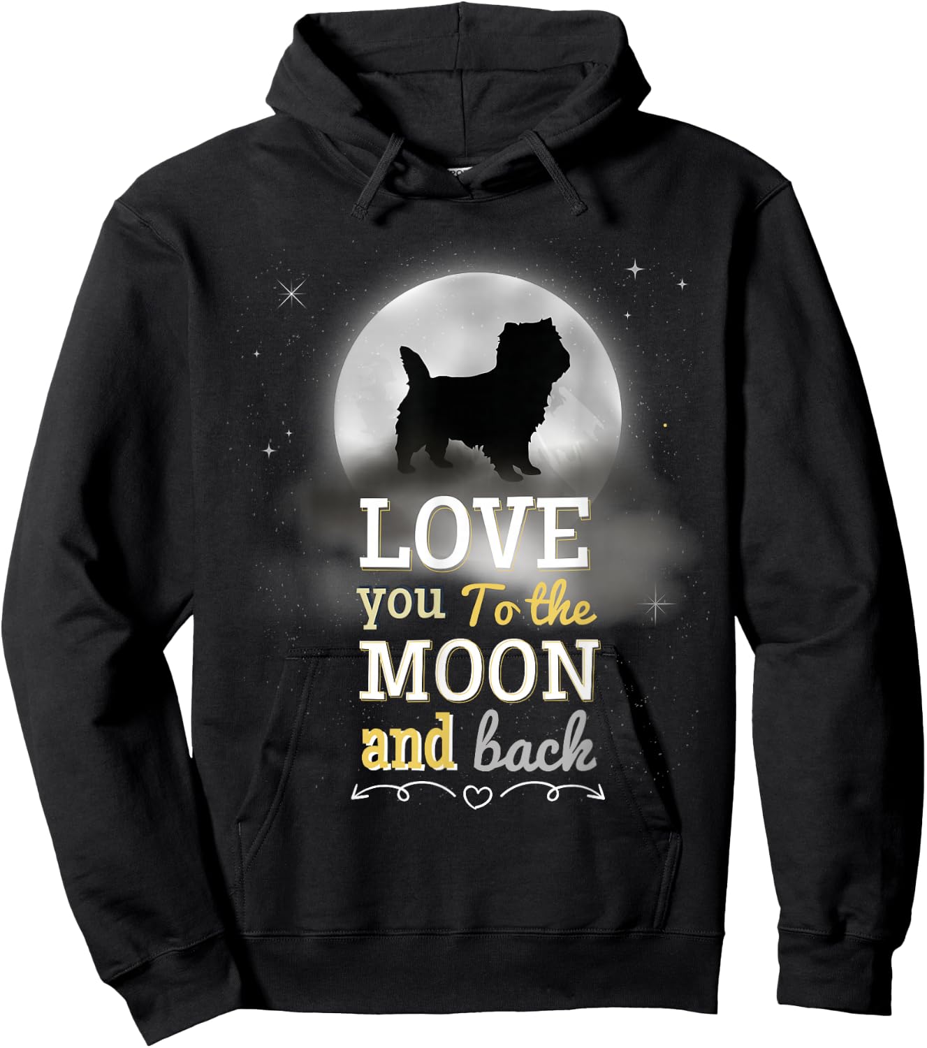 Cairn Terrier Dog Breed Hoodie - Hoodie | Black