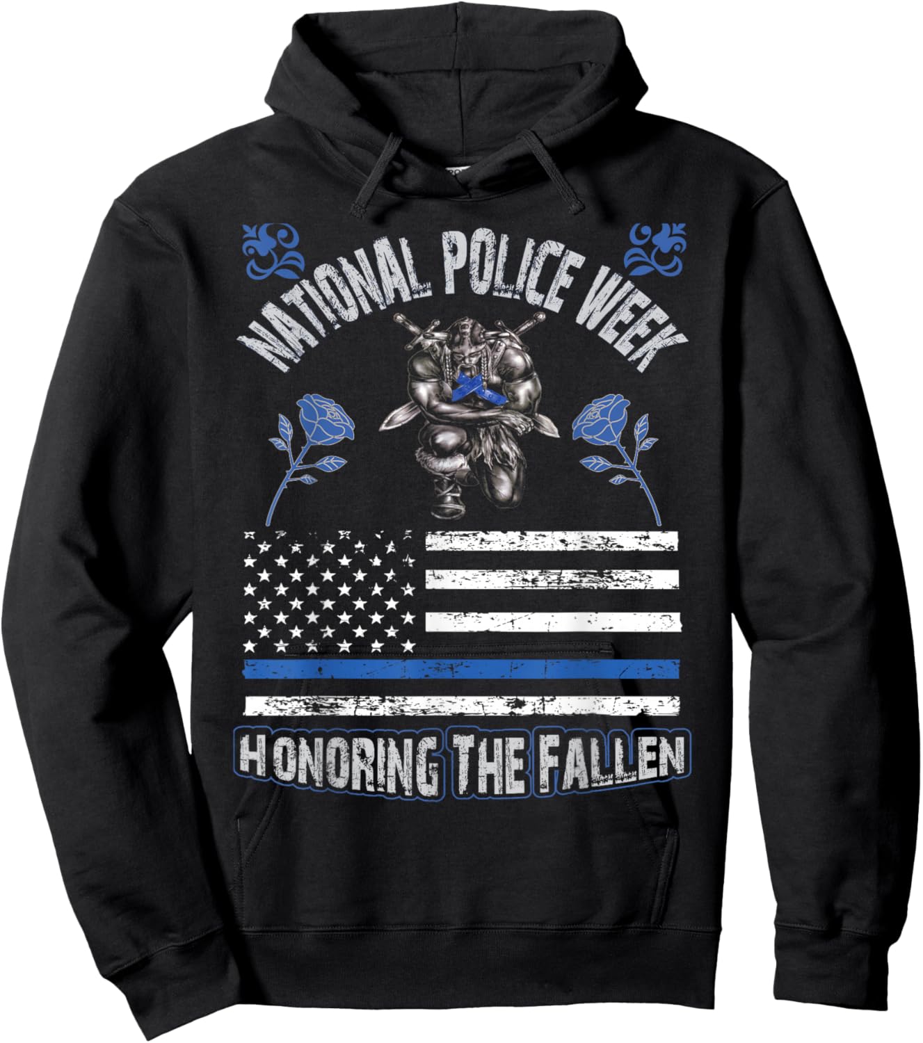 Police Appreciation Week Presents National Police Week 2026 Hoodie - Hoodie | Black
