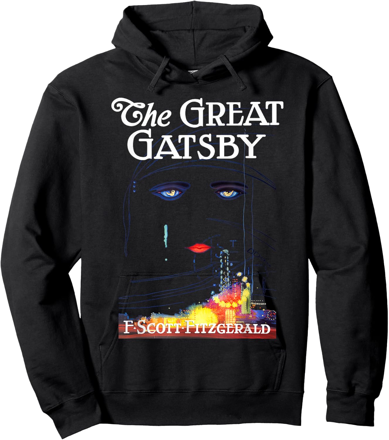 The Great Gatsby Hoodie - Hoodie | Black