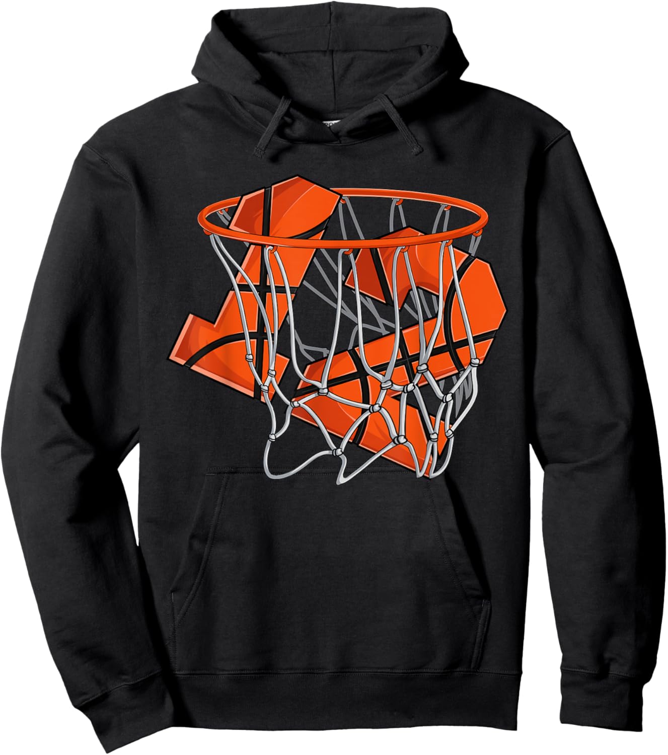 12th Birthday Basketball Shirt Kids, Boys 12 Year Old Hoodie - Hoodie | Black