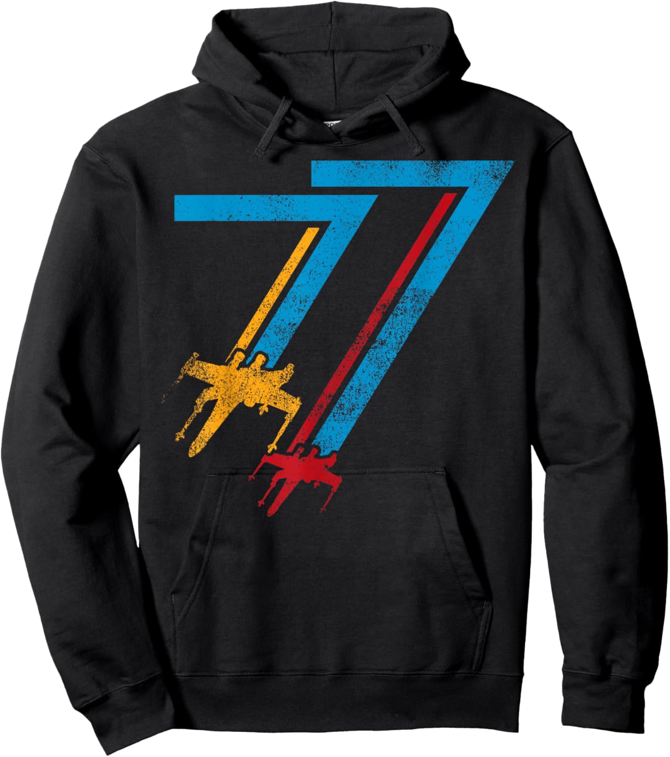 Affiche de Star Wars Double X-Wing '77 Hoodie - Hoodie | Black