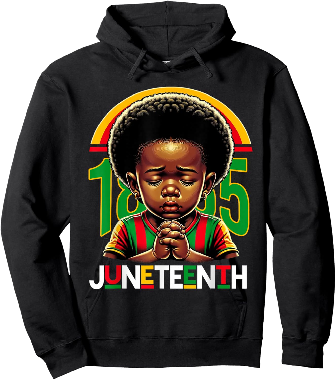 Kids Juneteenth Prince 1865 Black History Month Toddler Boy Hoodie - Hoodie | Black