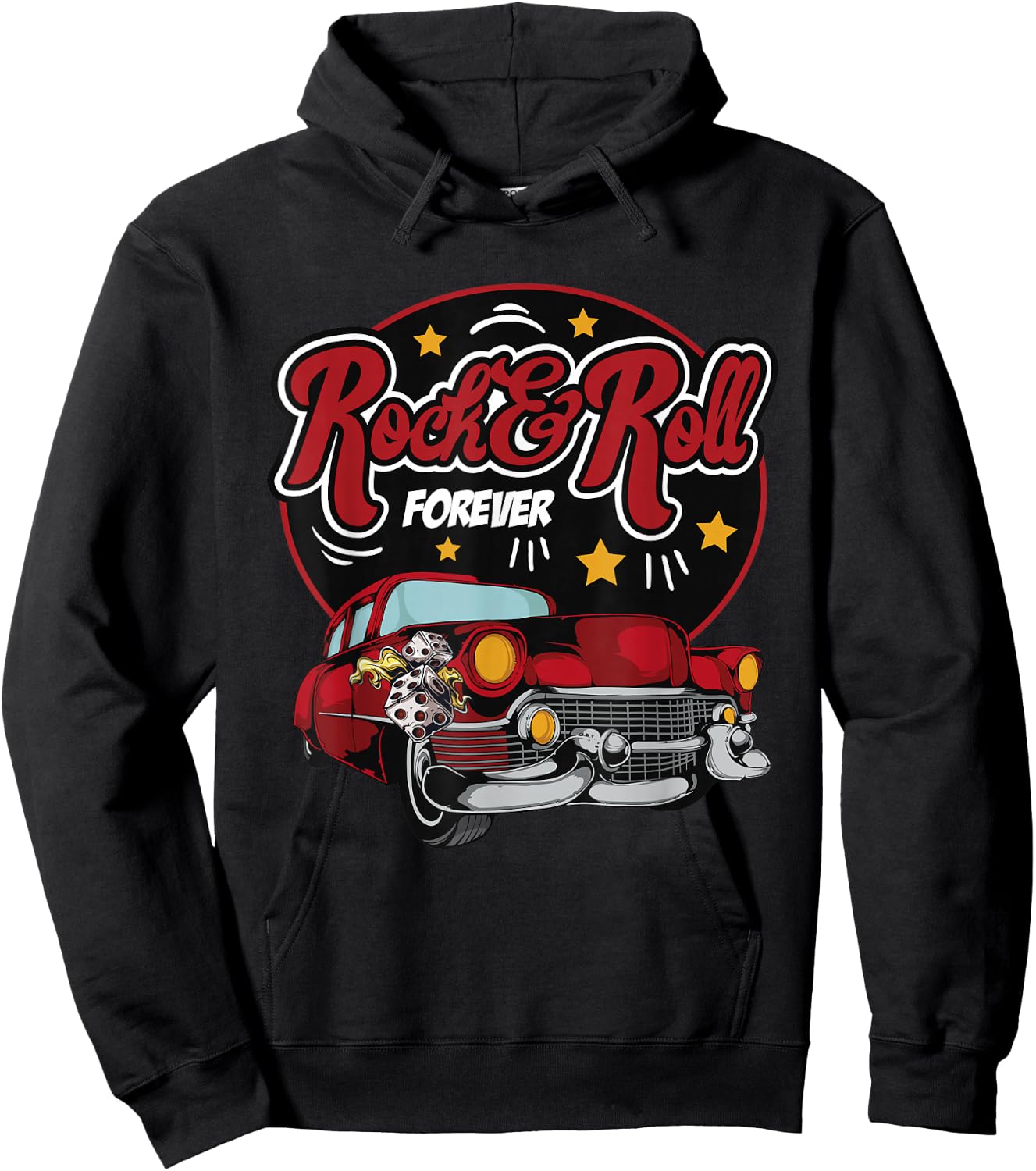 Sock Hop Dance Party 50s Doo Wop Rockabilly Clothes 1950s Hoodie - Hoodie | Black