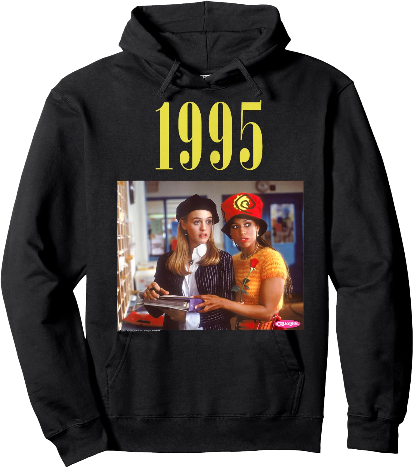 Clueless 1995 Photo Hoodie - Hoodie | Black