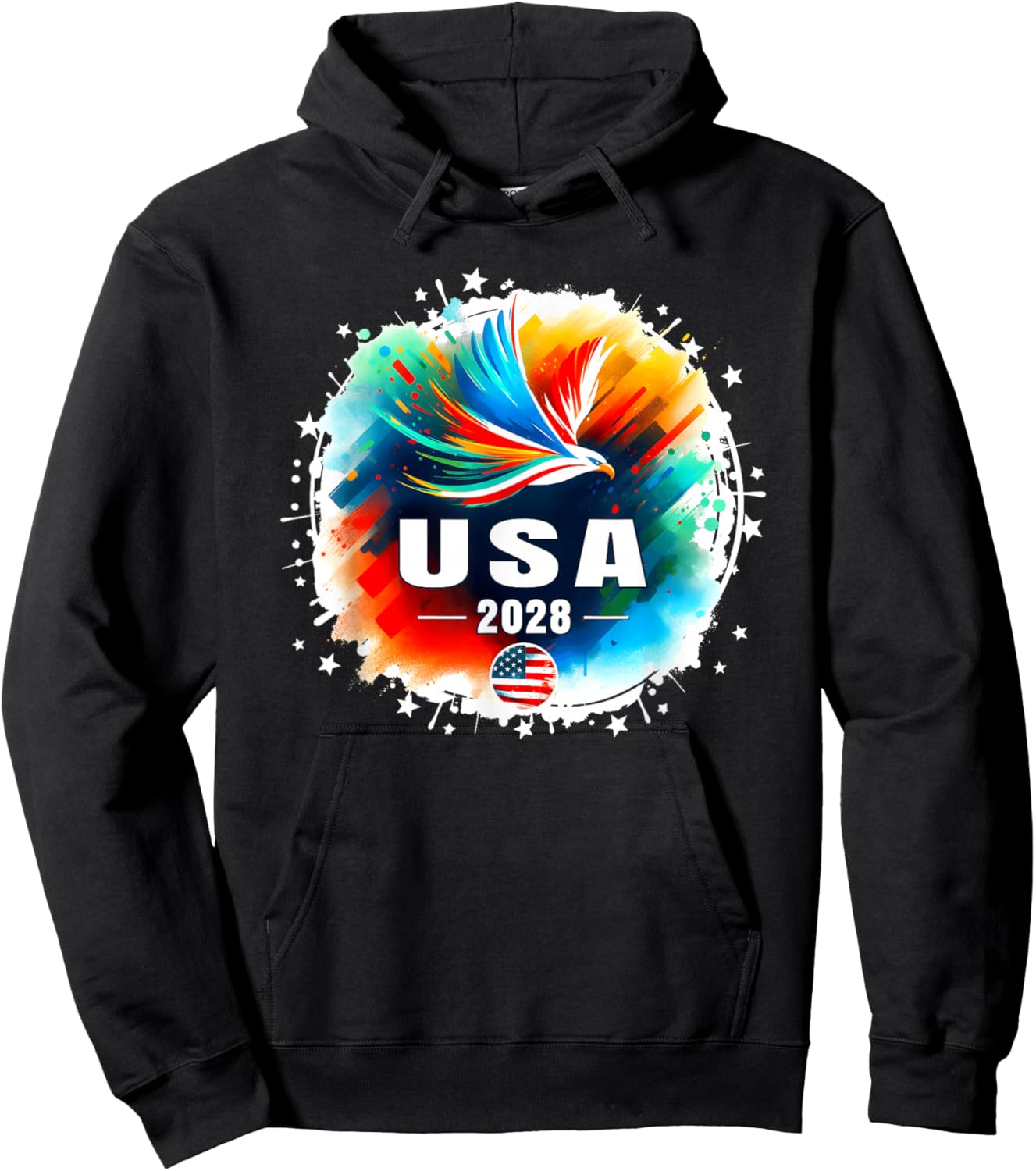 USA 2028 Go United States Sport USA 2028 USA Hoodie - Hoodie | Black