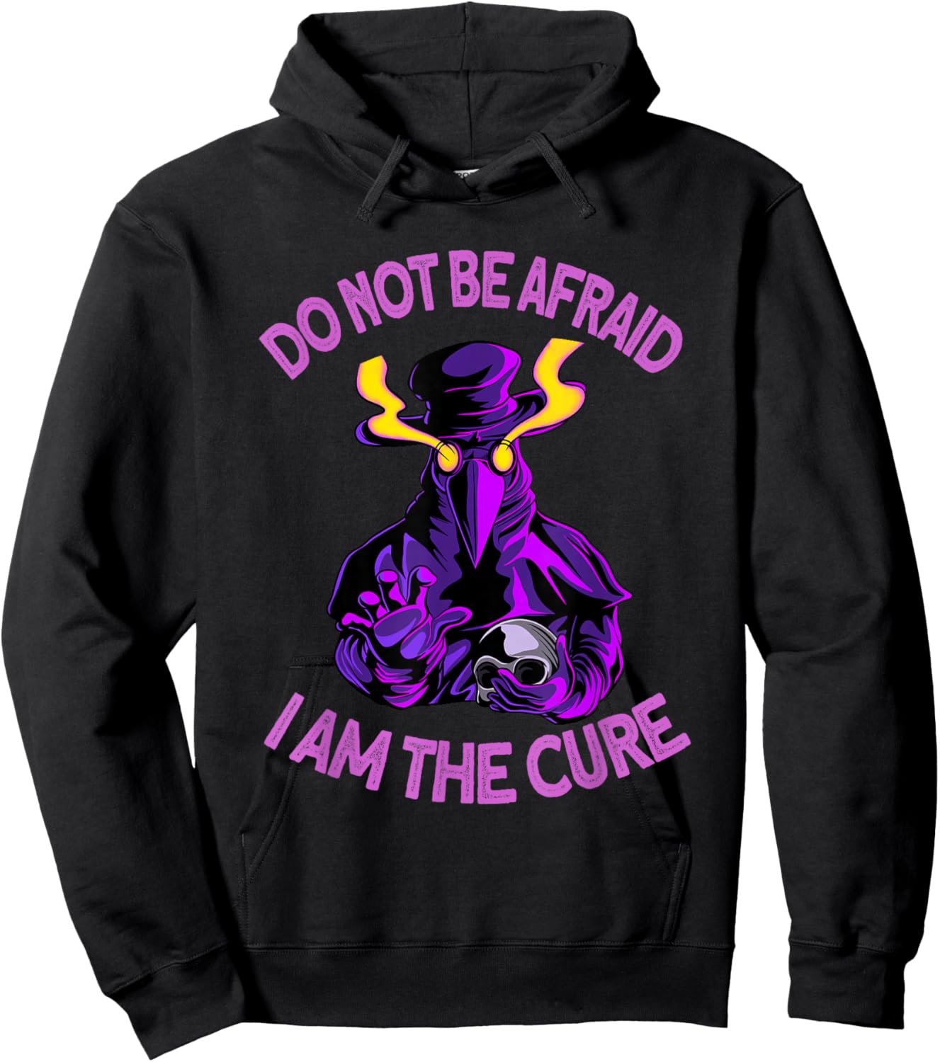 i am the cure - Middle Age Medicines Hoodie - Hoodie | Black