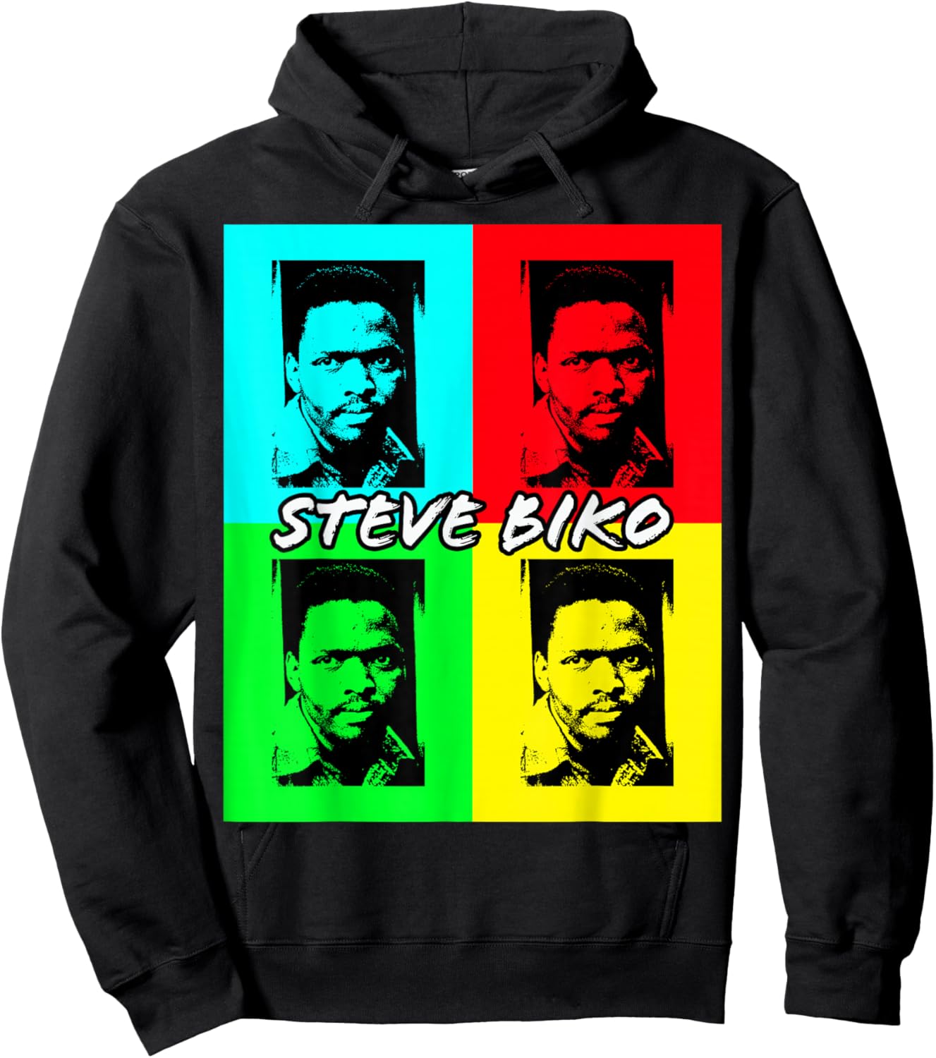 Steve Biko Hoodie - Hoodie | Black