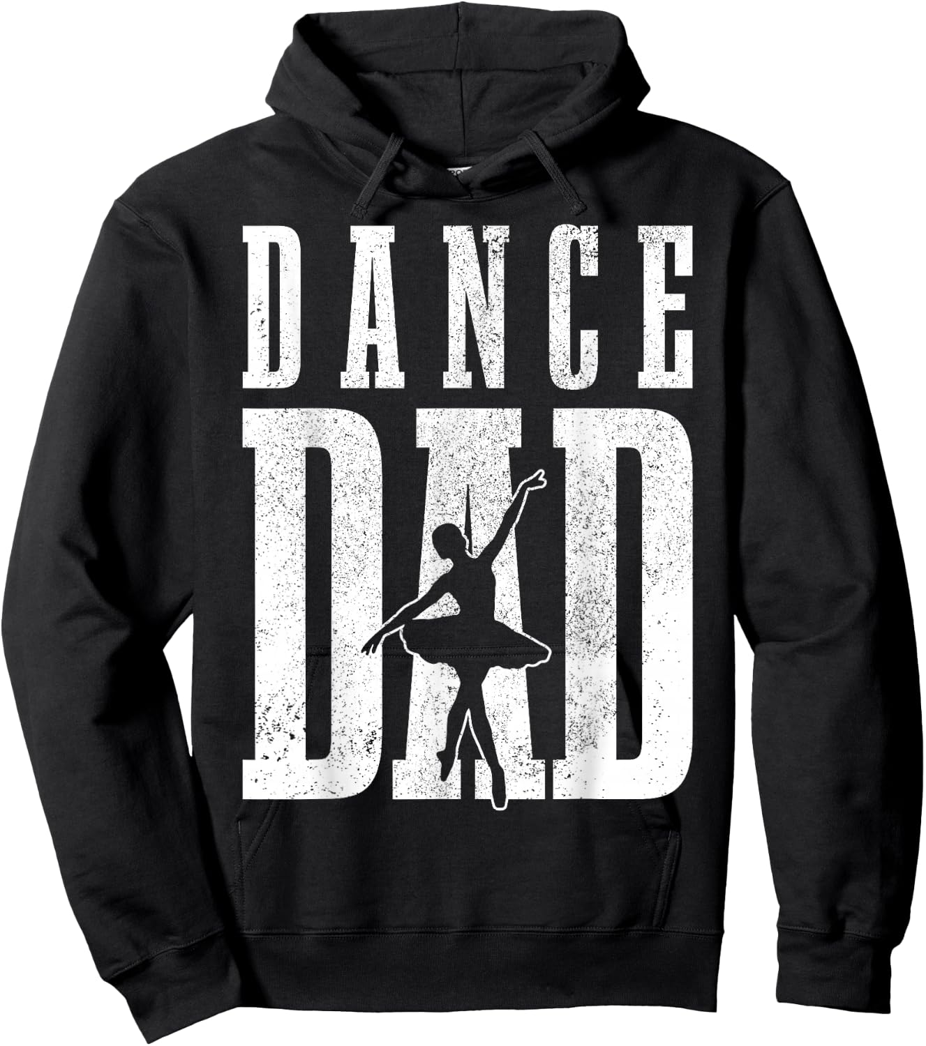 Dance Dad Ballet Dancer Ballerina Dancing Father's Day Gift Hoodie - Hoodie | Black