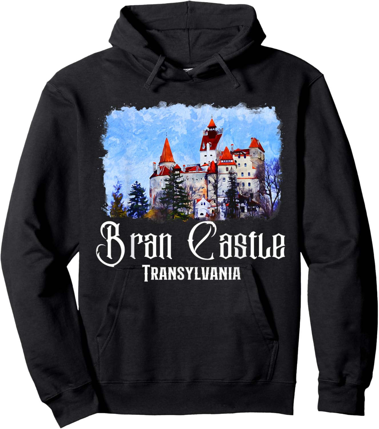 Bran Castle Romania Bran Castle Hoodie - Hoodie | Black
