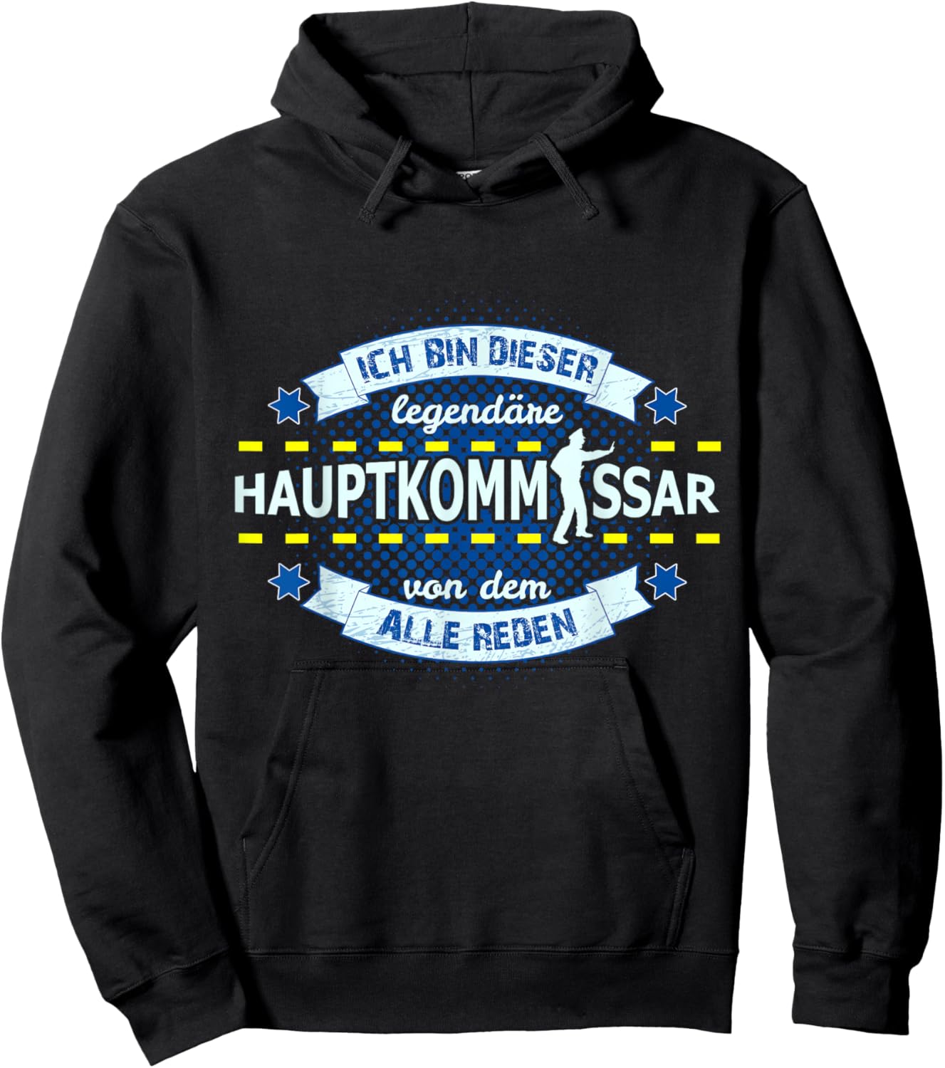 Polizeihauptkommissar Beförderung Hoodie - Hoodie | Black