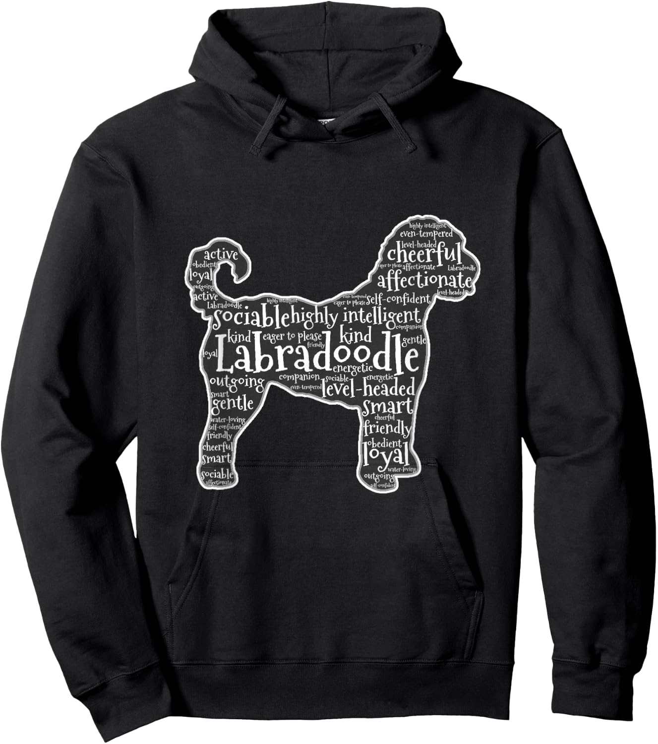 Labradoodle Hoodie - Hoodie | Black