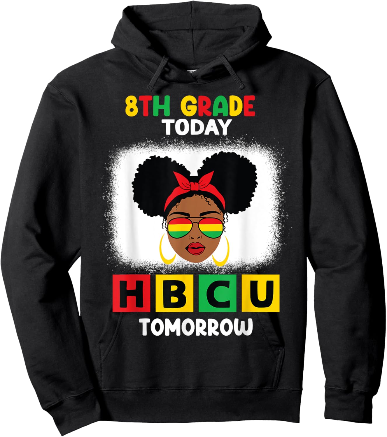 8th Grade Today HBCU Tomorrow Historically Black College Hoodie - Hoodie | Black