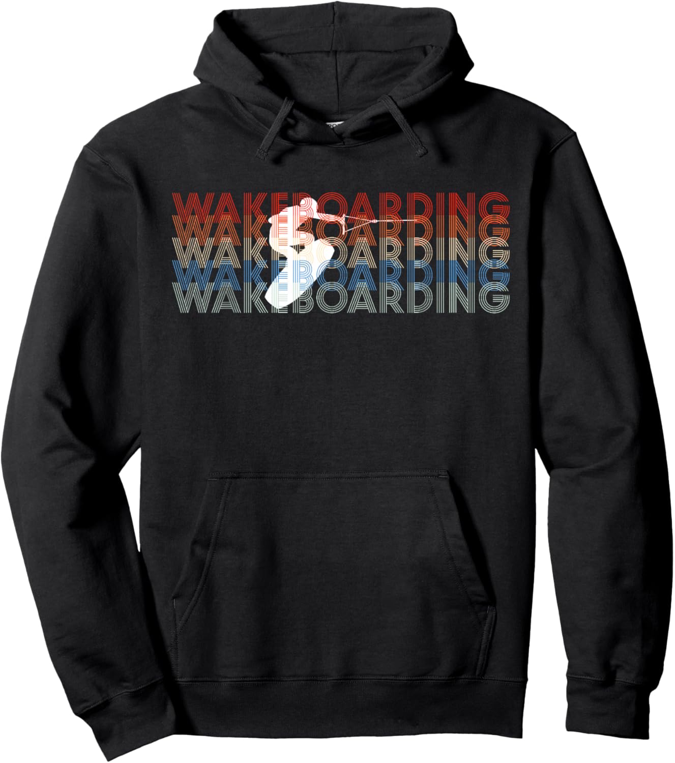 Wakeboard Wakeboarding Wakeboarder Wakesurf Board Surfing Hoodie - Hoodie | Black