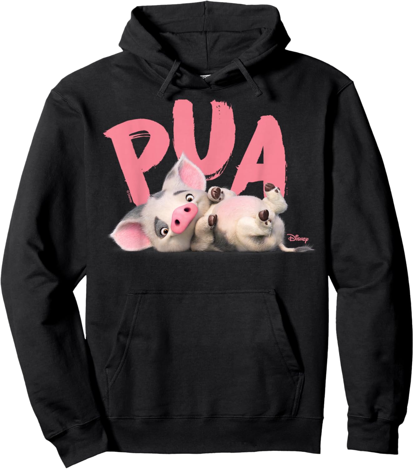 Moana - Pua The Pig Hoodie - Hoodie | Black