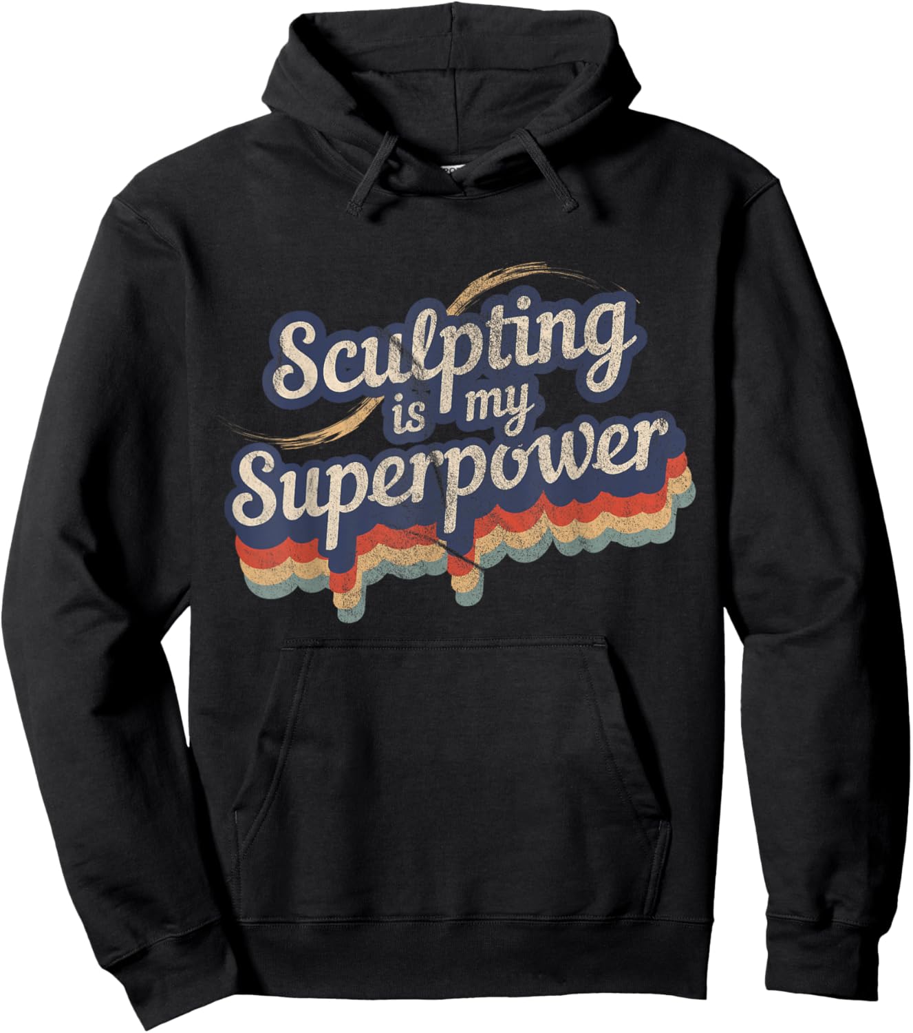 Sculpting Is My Superpower Design Sculpting Hoodie - Hoodie | Black