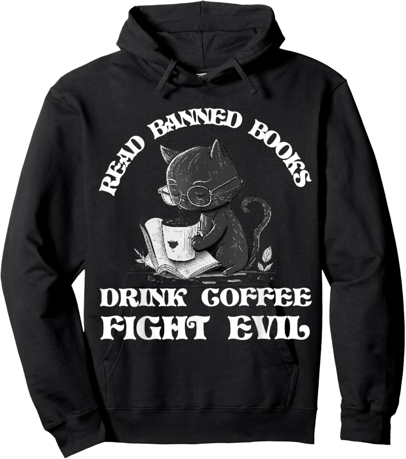 I Read Banned Books Lover BookWorm Love Banned Books Hoodie - Hoodie | Black