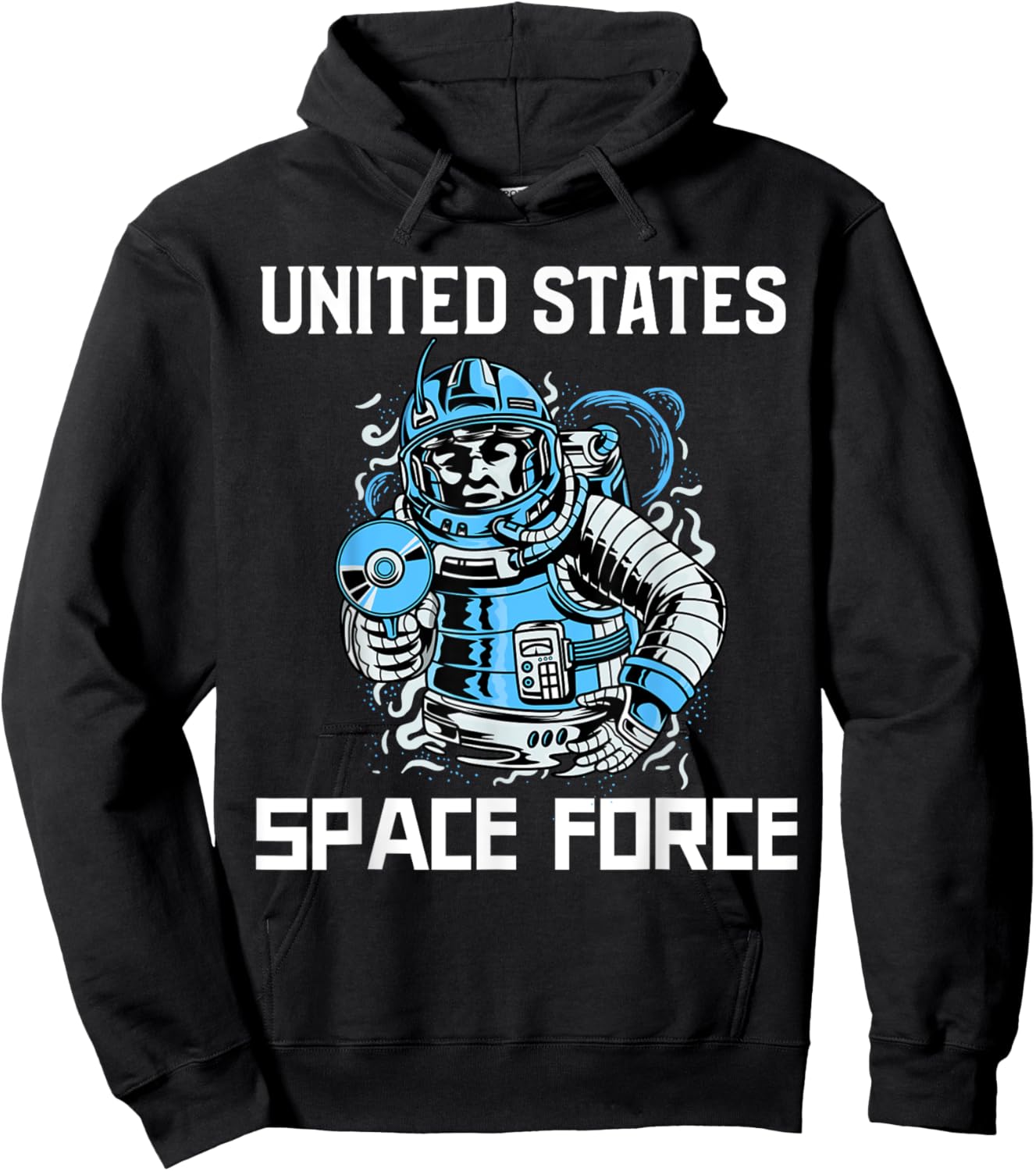 United States Space Force Space Man Hoodie - Hoodie | Black