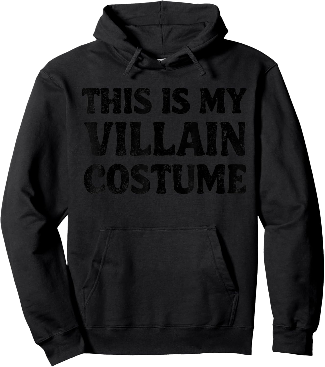 This is My Villain Costume Halloween Hoodie - Hoodie | Black