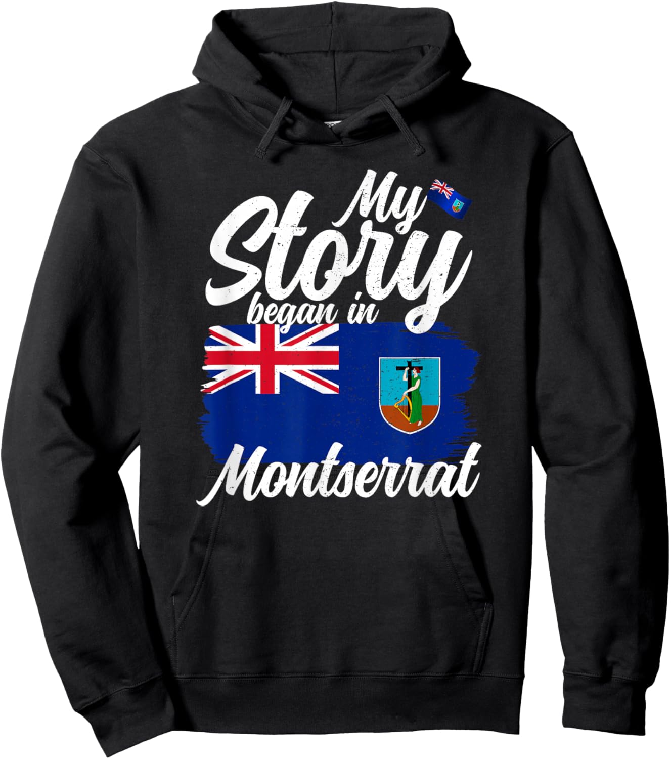 Montserrat Hoodie - Hoodie | Black