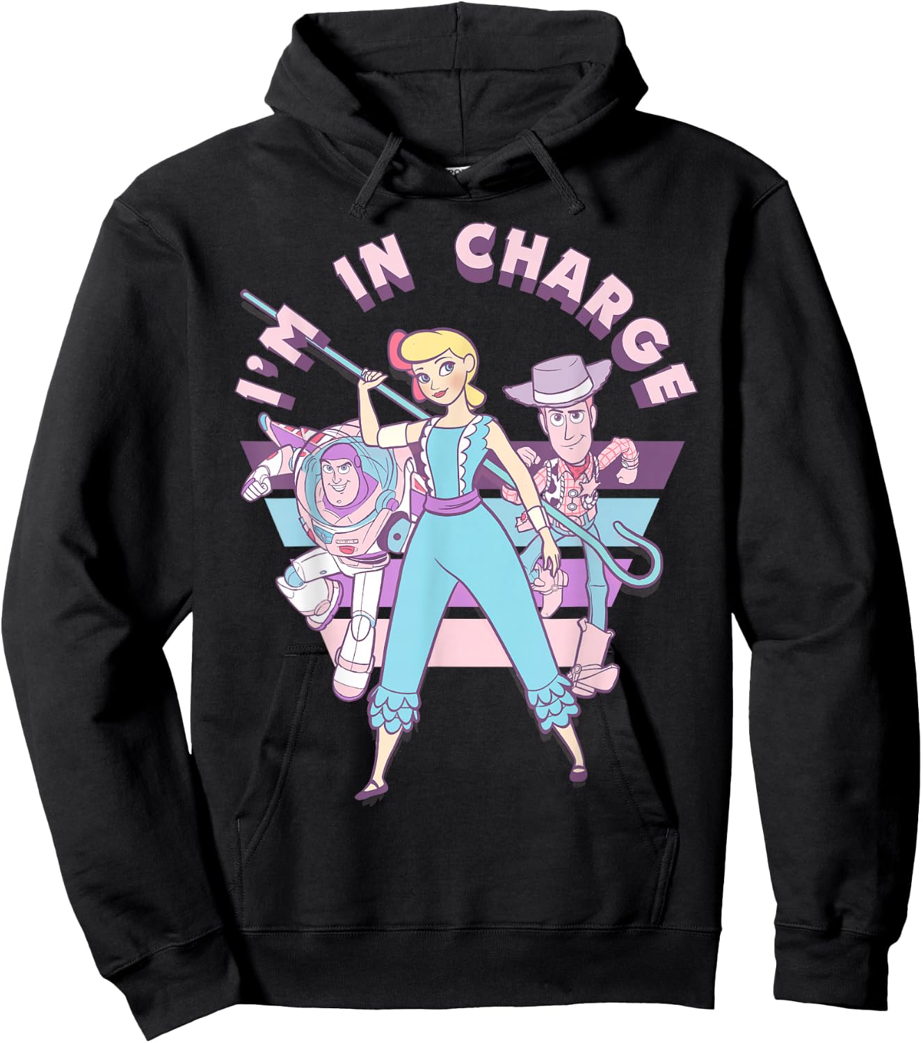 Disney Pixar Toy Story Little Bo Peep I'm In Charge Hoodie - Hoodie | Black