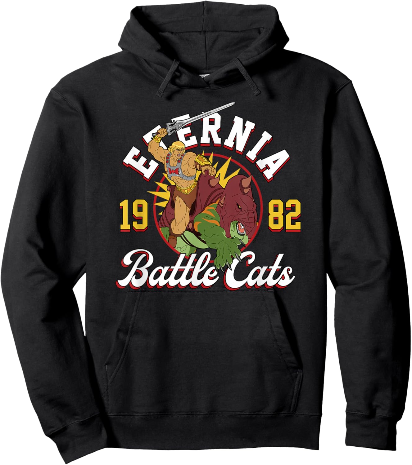 Masters of the Universe- Eternia Battle Cats Hoodie - Hoodie | Black