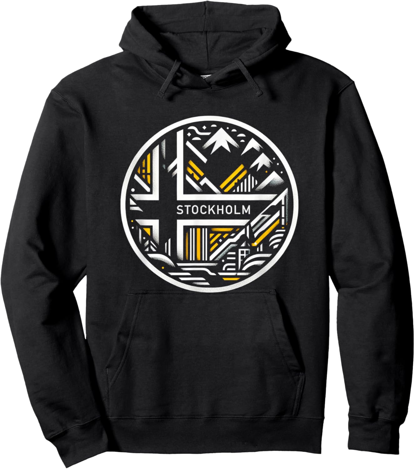 Stockholm Sverige - Stockholm Sweden Hoodie - Hoodie | Black