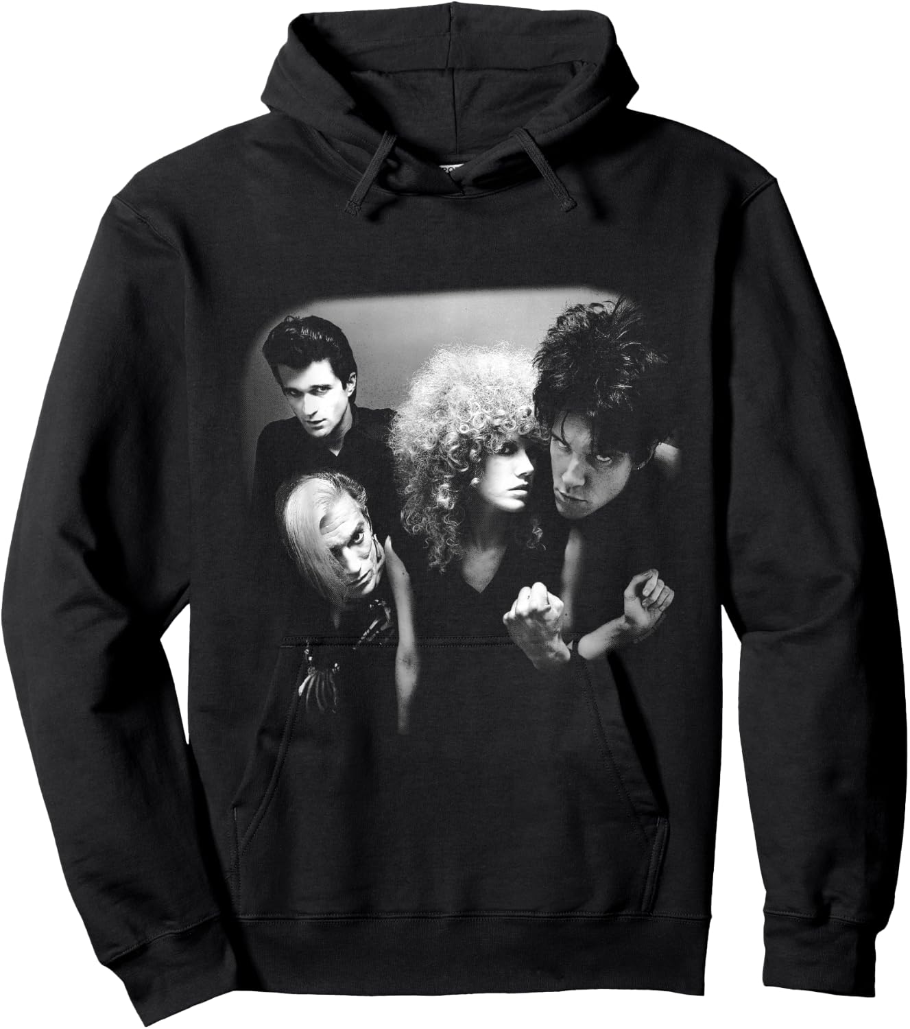 The Cramps Punk Band Shoot by Simon Fowler Hoodie - Hoodie | Black
