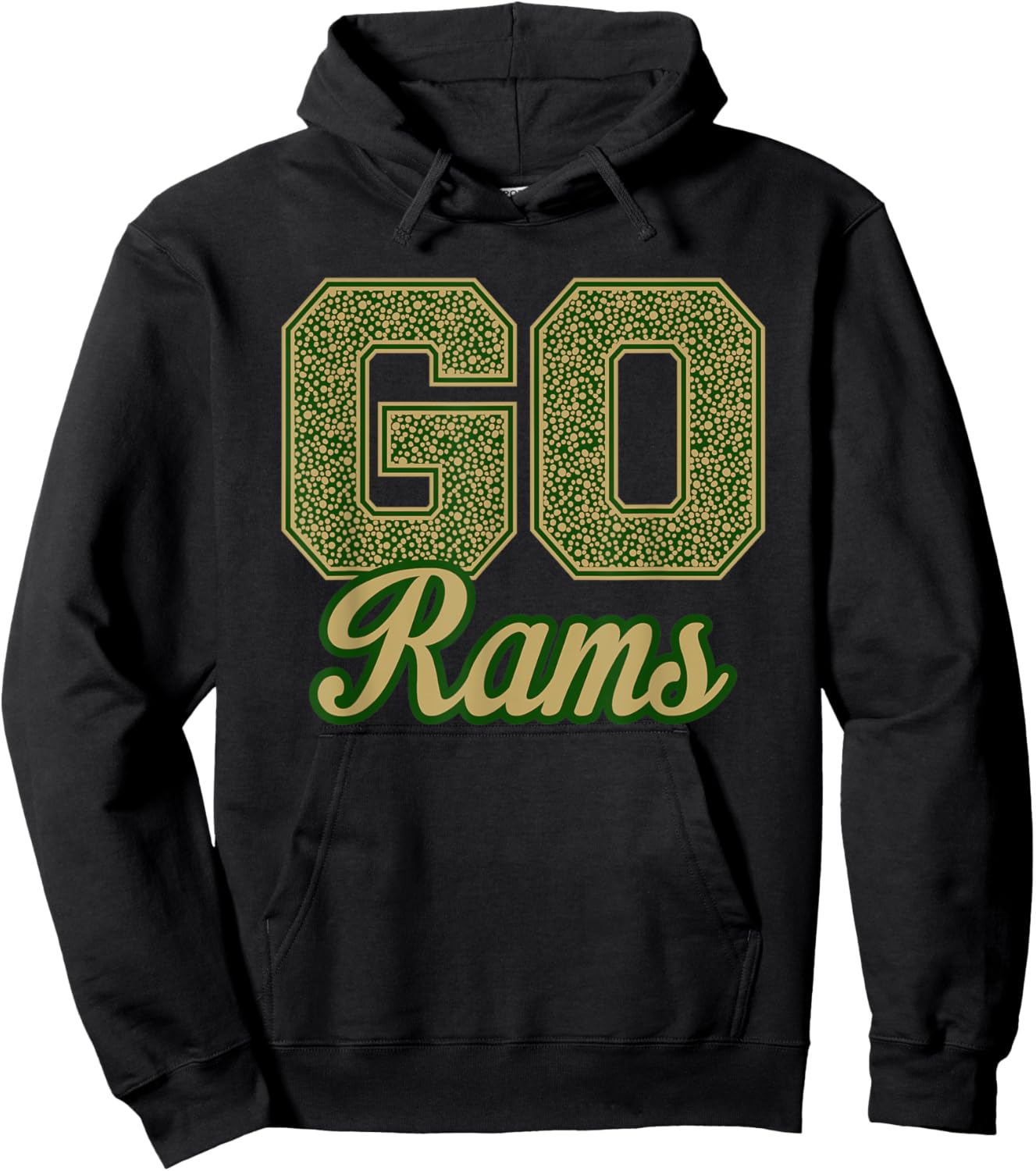 Grayson Rams GO! School Pride Hoodie - Hoodie | Black