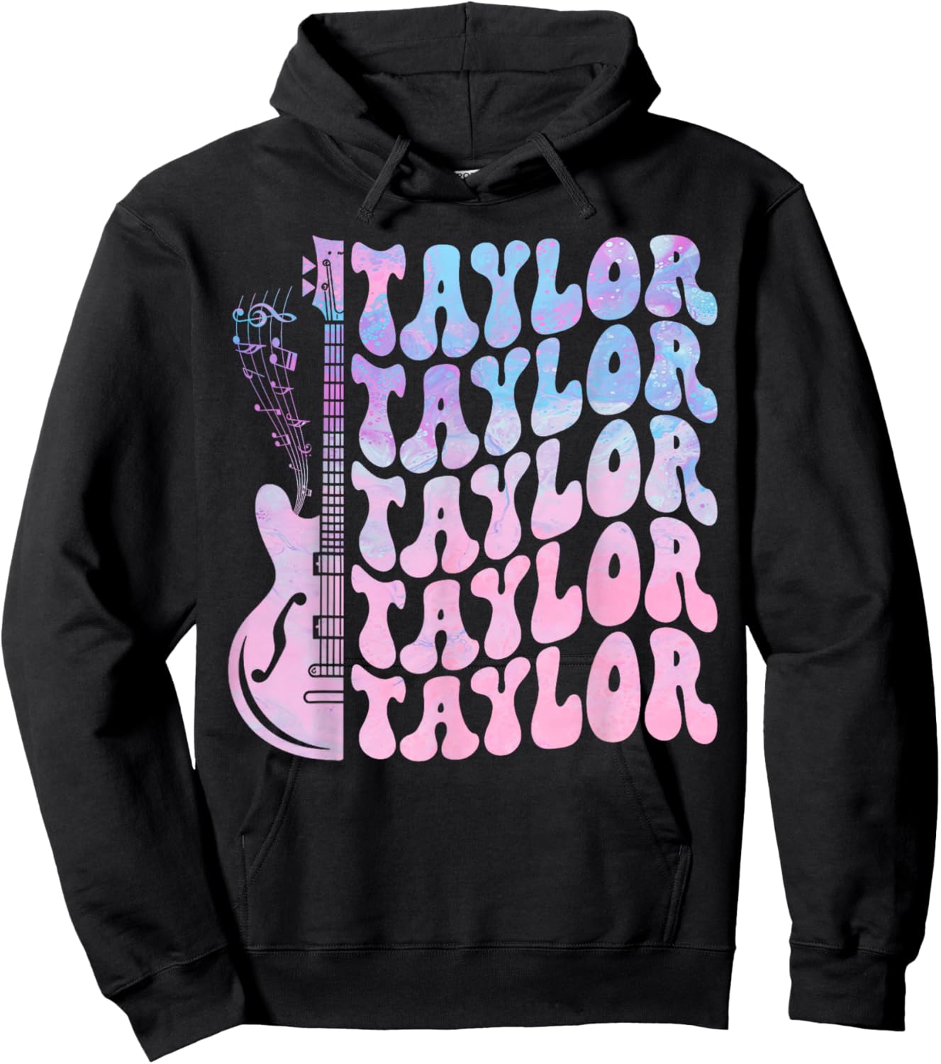 Taylor Name, Boy Girl Funny Hoodie - Hoodie | Black