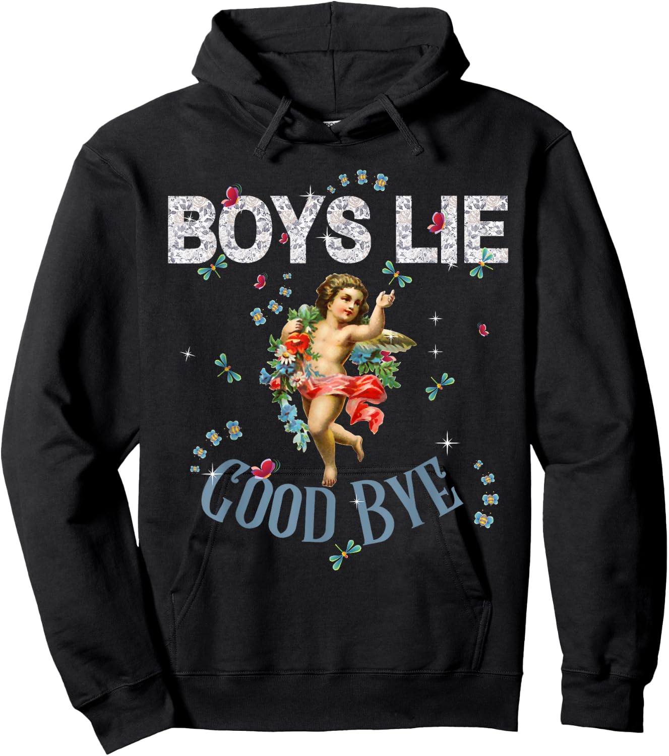 Boys Lie Hoodie - Hoodie | Black