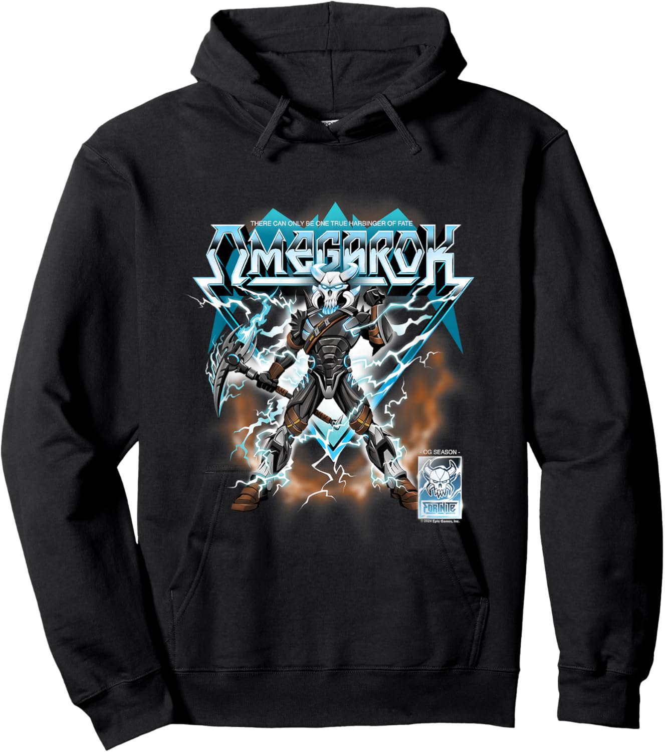 Fortnite Omegarok True Harbinger Of Fate Hoodie - Hoodie | Black
