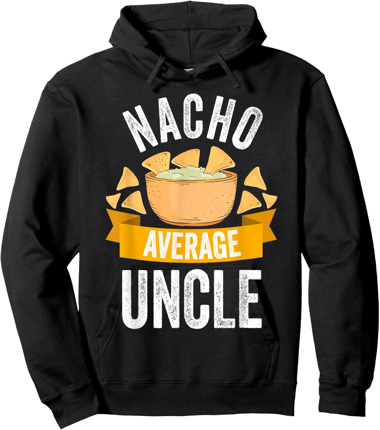 Nacho Average Uncle Shirt Matching Family Cinco De Mayo Hoodie - Hoodie | Black