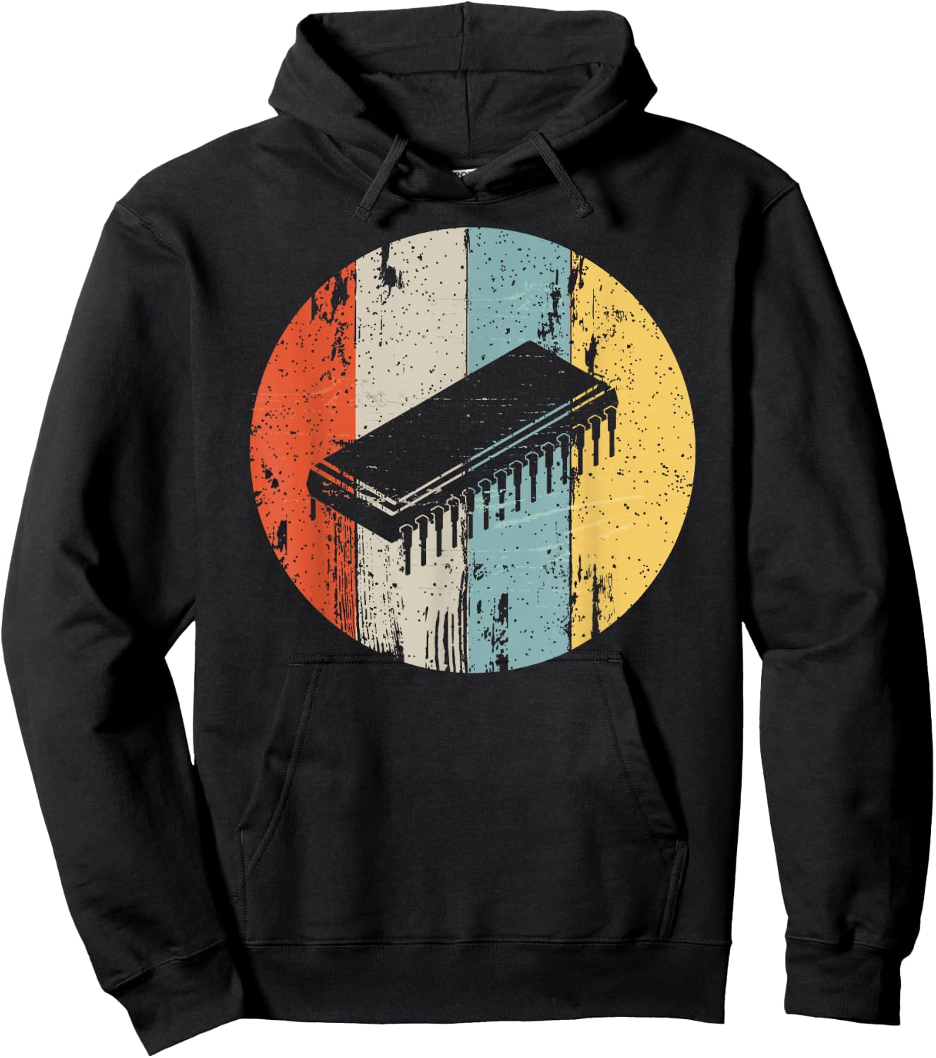 Electronics circuit product Gift nerds geeks programmers Hoodie - Hoodie | Black