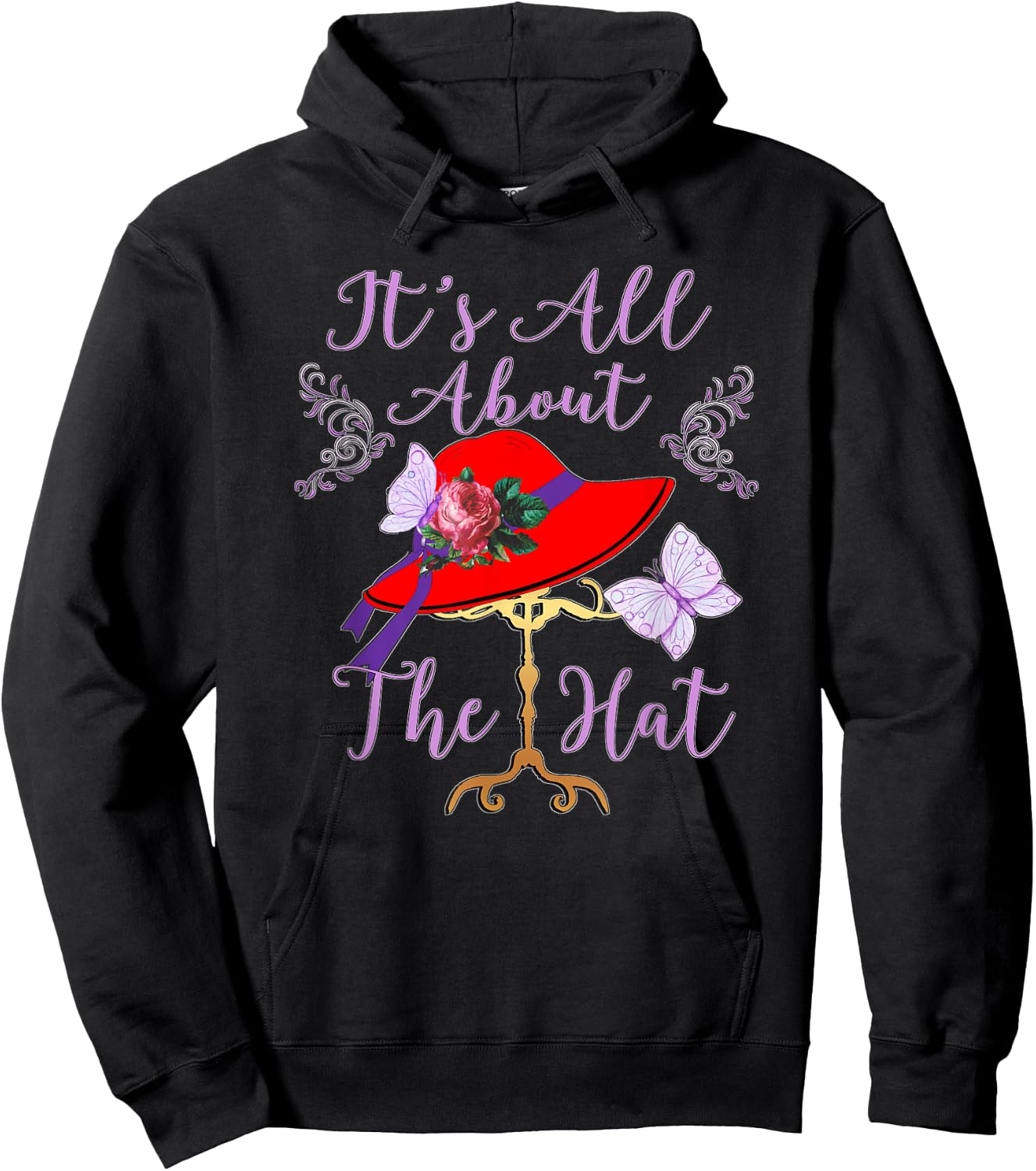 Red Hat It’s All About the Hat Gift Hoodie - Hoodie | Black