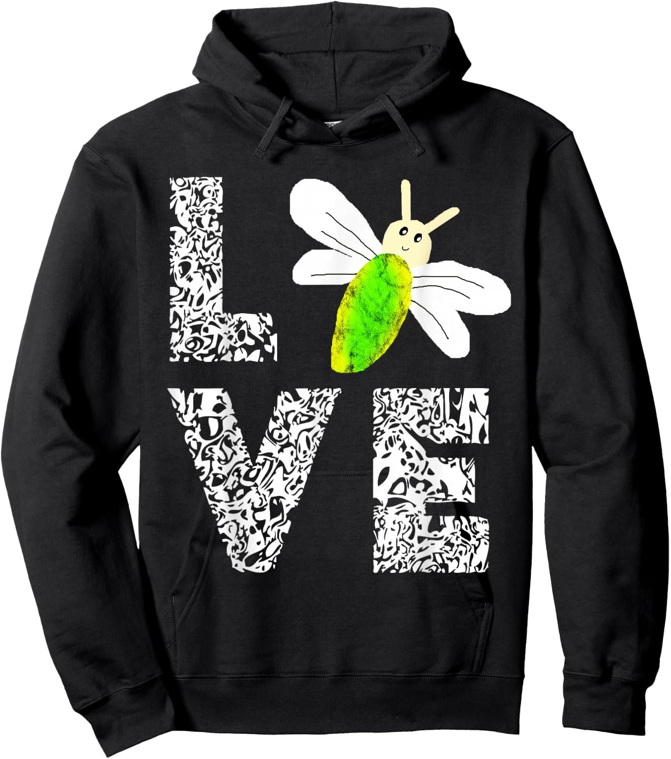 Firefly Love Lightning Bugs Insects Catch Fireflies Hoodie - Hoodie | Black
