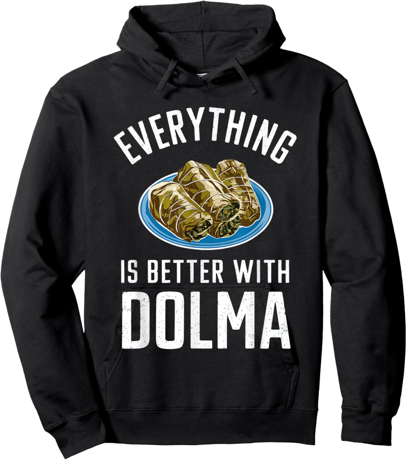 Everything Is Better With Dolma Hoodie - Hoodie | Black