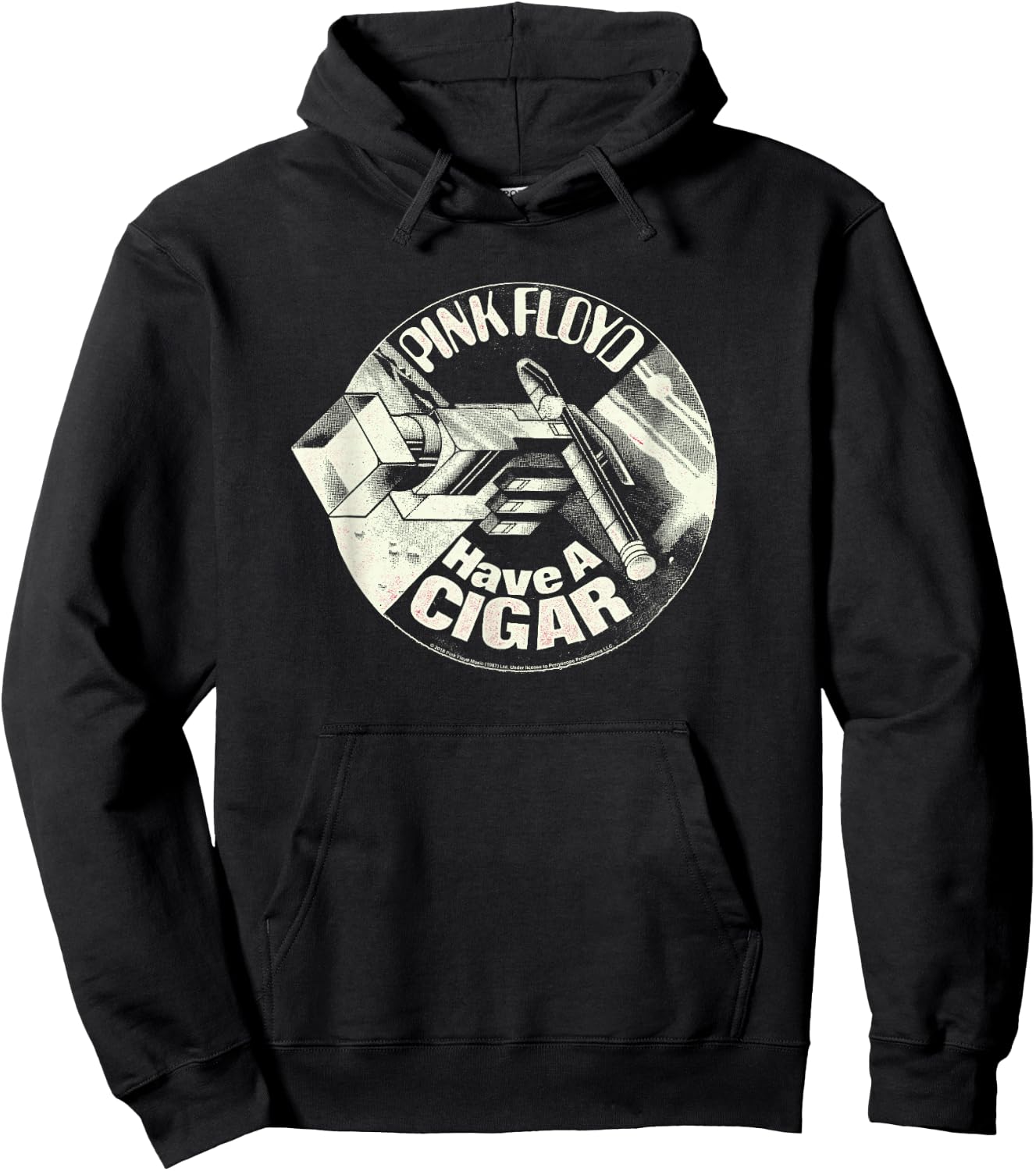 Pink Floyd Just a Cigar Hoodie - Hoodie | Black