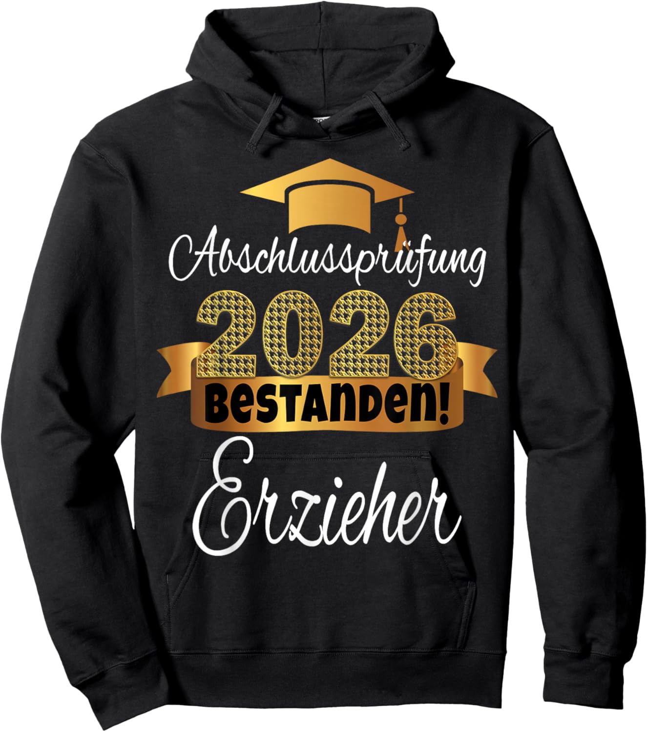 Erzieher I Duale Ausbildung Im Sozialen Bereich Bestanden Hoodie - Hoodie | Black